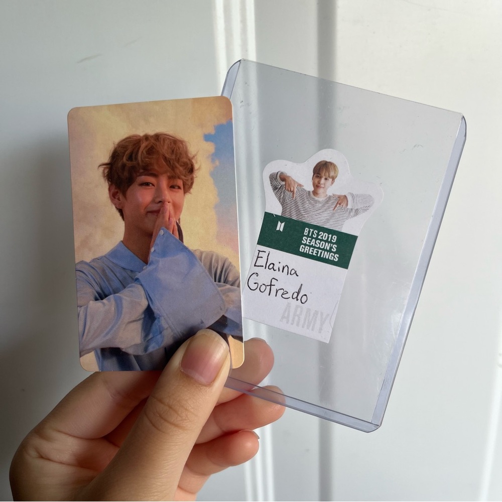 BTS Taehyung Love Yourself Album Her O Photocard!
